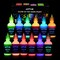 Glow in The Dark Paint, Glow Paint Set of 12 Bright Colors 30ml/1oz, Long Lasting Glow Fluorescent Perfect for Art Painting, DIY projects, Easter, Halloween, and Christmas Decorations